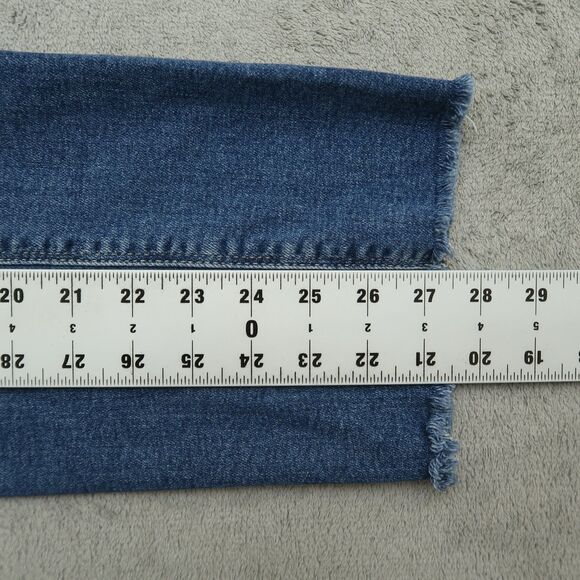 Hudson Jeans Women's Size 29 Blue Mid-Rise Nico Penny Straight Denim 27" Inseam - Picture 5 of 16